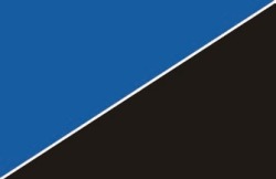 Blubios Sfondo plastificato Blu/Nero" (1mt.)