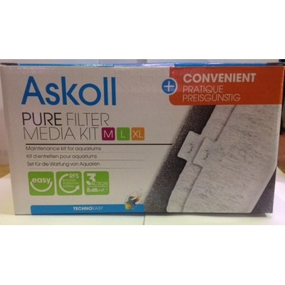 Mousse filtration Askoll Pure in S media kit Askoll